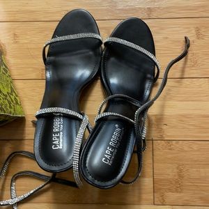 Octavia-C Cape Robbin strappy heels.